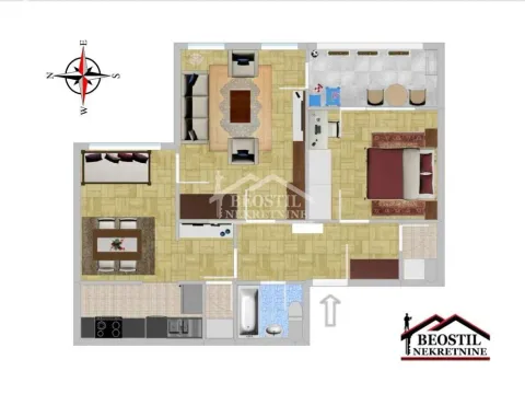 Prodaja, dvosoban stan, 68m², Višnjička Banja, Palilula Sve Podlokacije - image 20