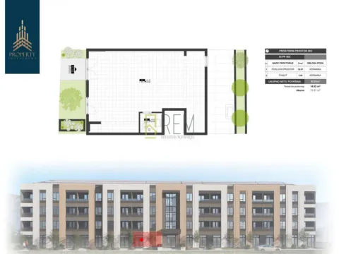 Sale, office space, 57m², Zabjelo, Podgorica - image 11