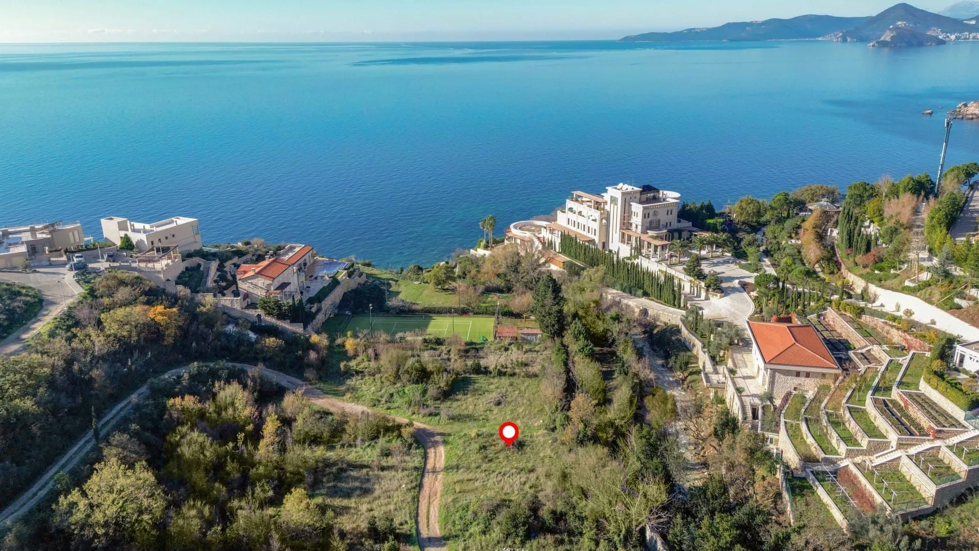 Prodaja, plac, 422m², Rijeka Reževići, Budva