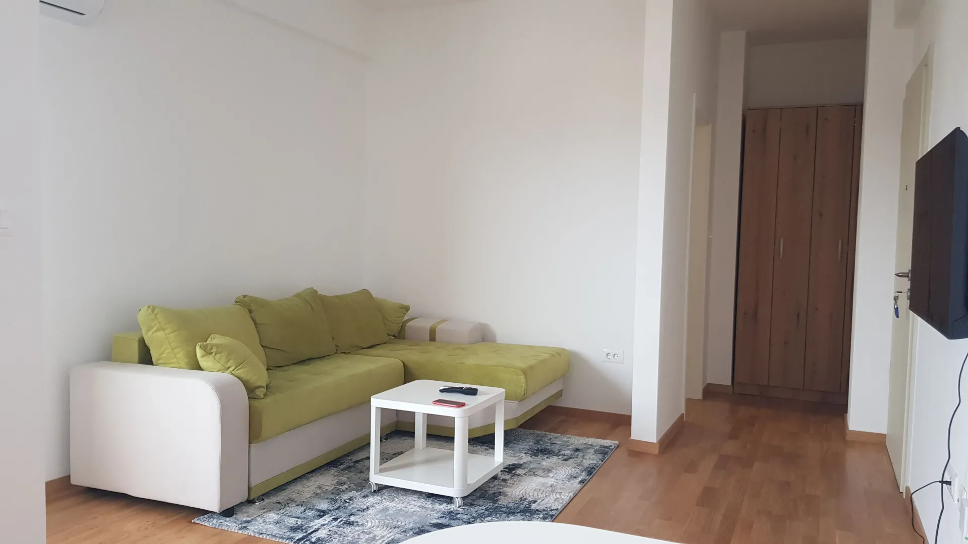 Izdavanje, jednosoban stan, 25m², Zabjelo, Podgorica