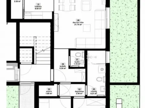Prodaja, trosoban stan, 69m², Sremska Kamenica, Petrovaradin - image 2