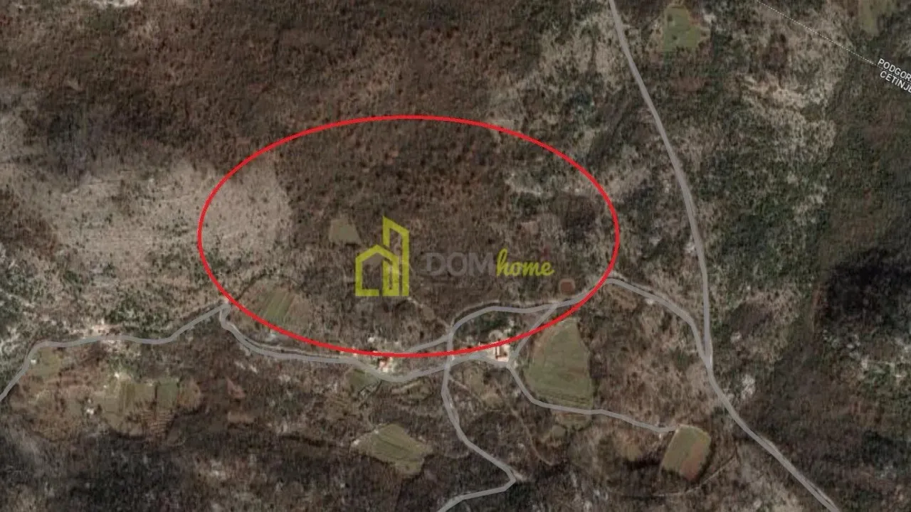 Prodaja, plac, 21502m², Bobija, Cetinje