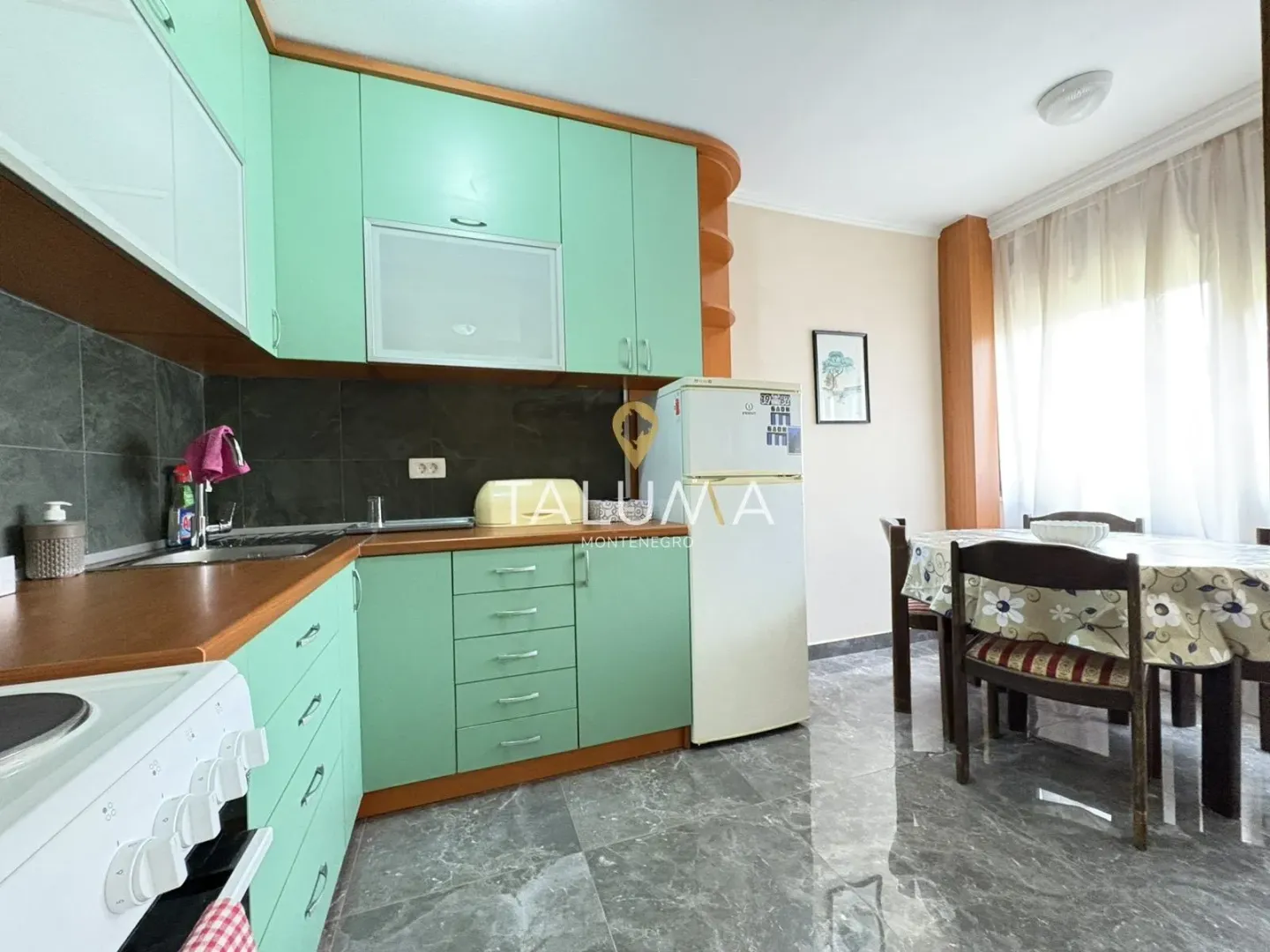 Rent, one bedroom apartment, 50m², Blok 5, Podgorica