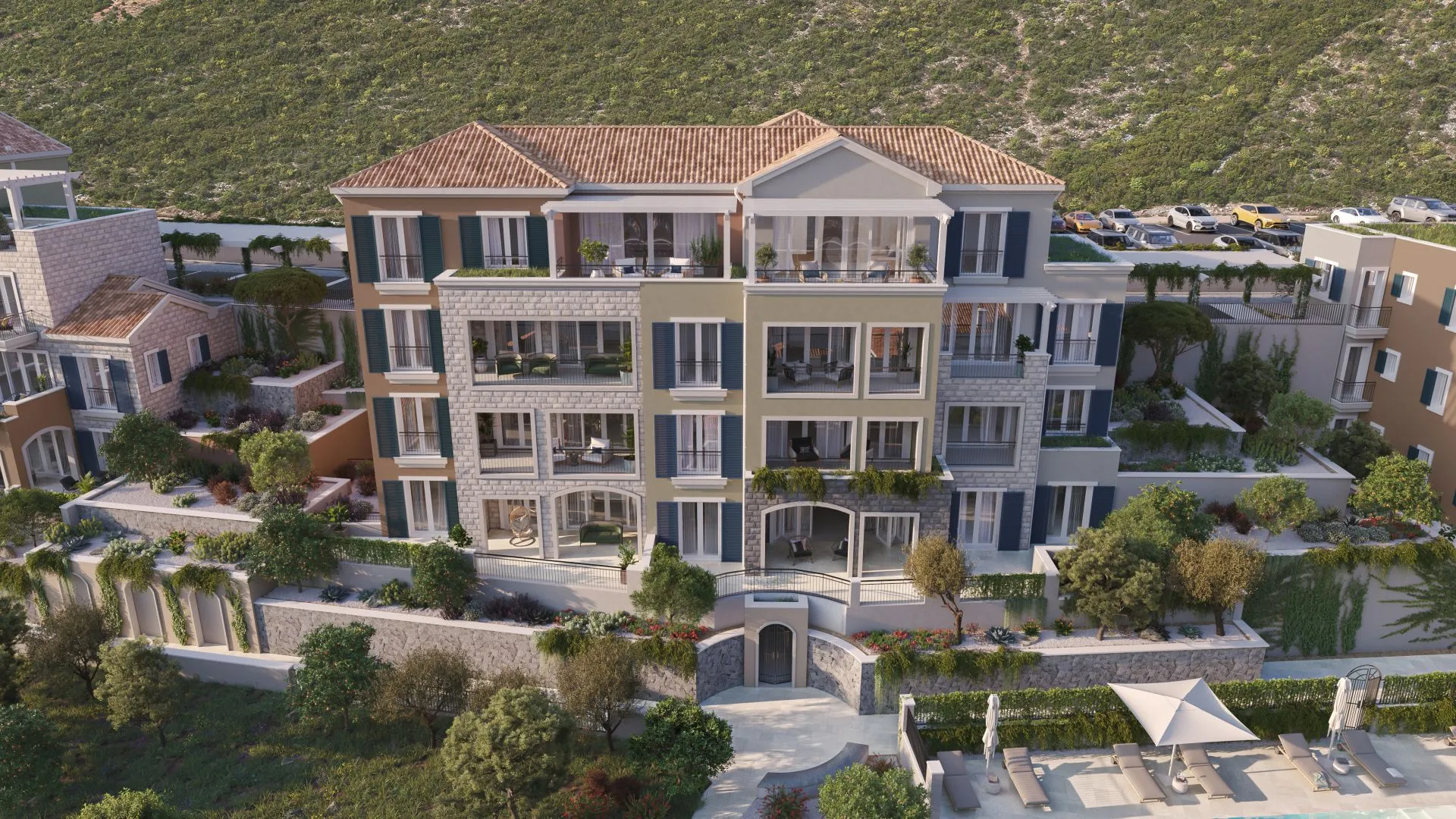 Sale, apartment, 105m², Tivat, Crna Gora
