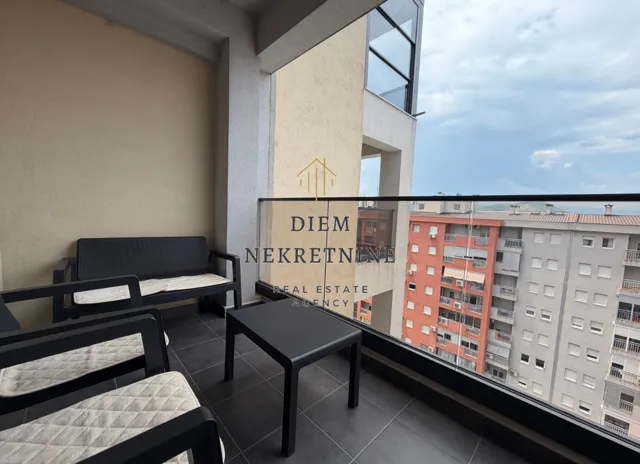 Rent, one bedroom apartment, 52m², Master Kvart, Podgorica