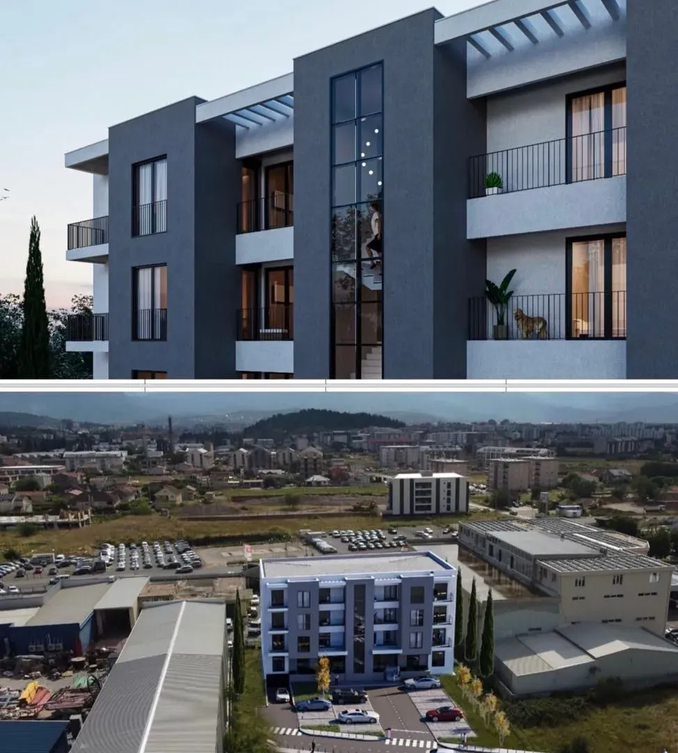 Sale, two bedroom apartment, 60m², Zabjelo, Podgorica