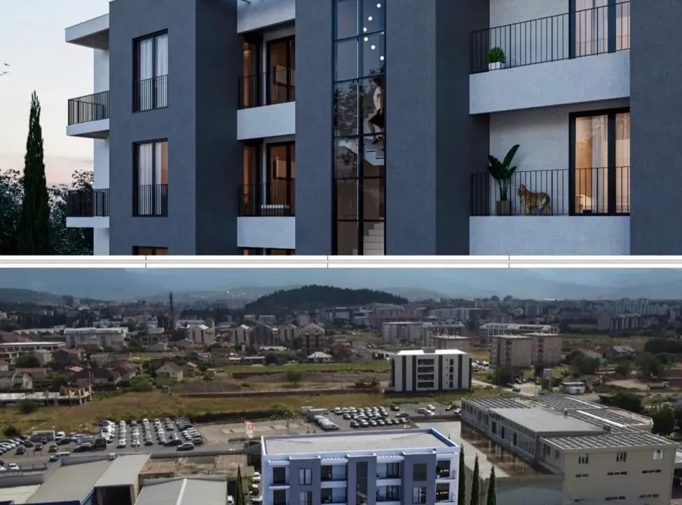 Sale, two bedroom apartment, 60m², Zabjelo, Podgorica