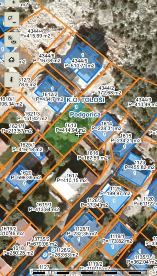 Prodaja, plac, 788m², Dalmatinska ulica, Podgorica
