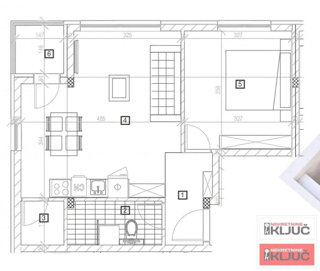Prodaja, dvosoban stan, 42m², Lipov gaj, Novi Sad Sve Podlokacije