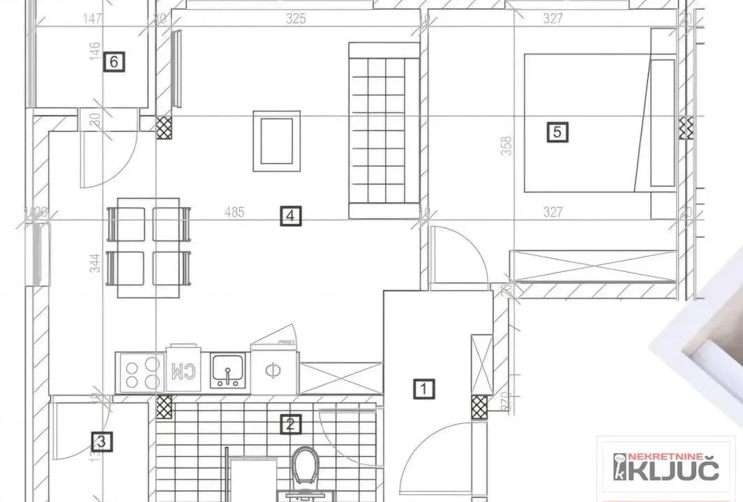 Prodaja, dvosoban stan, 42m², Lipov gaj, Novi Sad Sve Podlokacije