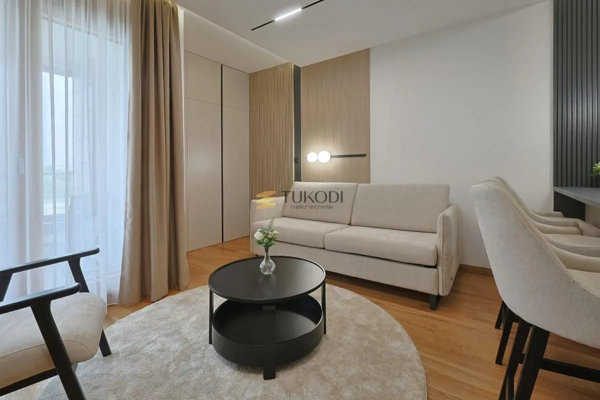 Izdavanje, jednosoban stan, 35m², Novi Beograd Blok 65, Novi Beograd Sve Podlokacije