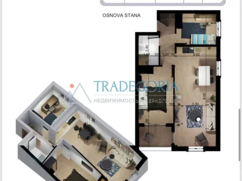 Prodaja, garsonjera, 31m², Bar, Crna Gora - image 15