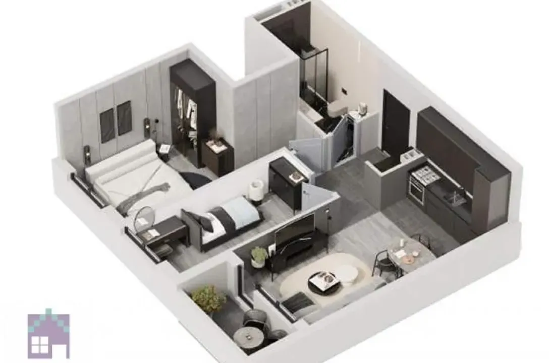 Sale, three bedroom apartment, 59m², Veternik, Novi Sad Sve Podlokacije