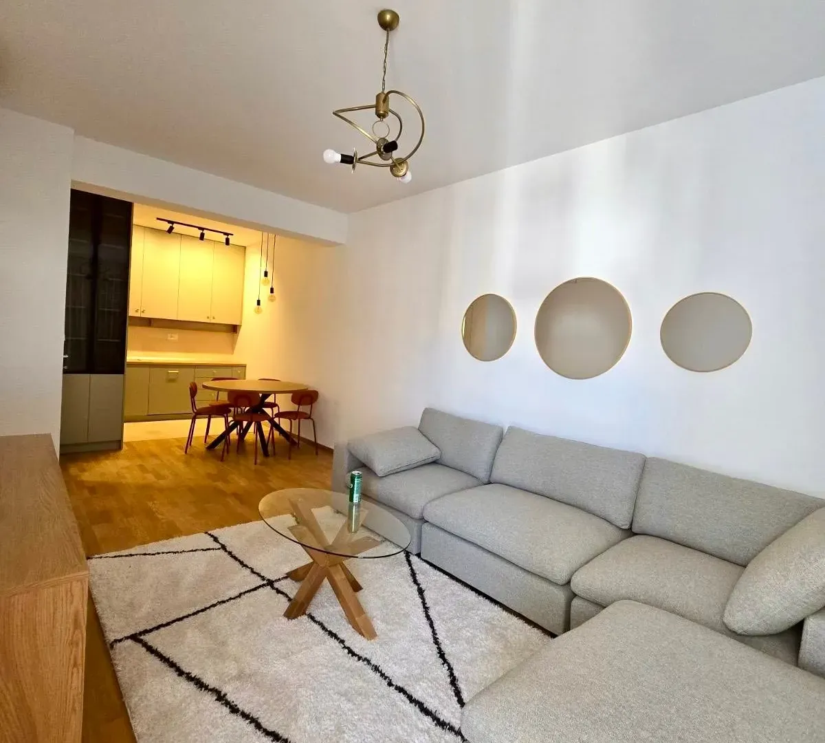 Rent, one bedroom apartment, 47m², Zabjelo, Podgorica