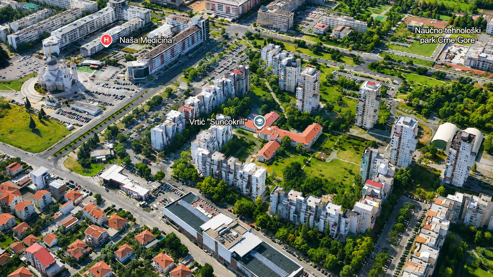 Prodaja, dvosoban stan, 60m², Blok 5, Podgorica