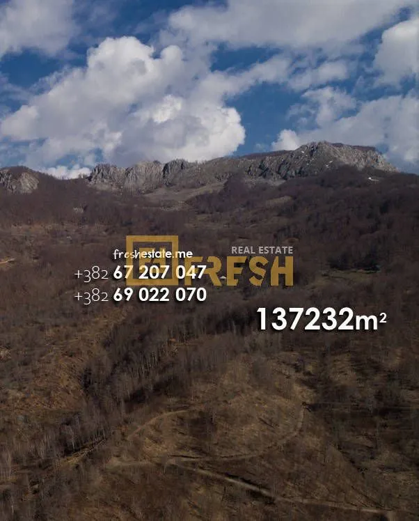 Prodaja, plac, 137232m², Kolašin, Crna Gora
