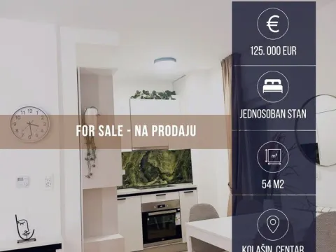 Prodaja, jednosoban stan, 54m2, Centar, Kolašin Prodaja, jednosoban stan, 54m2, Centar, Kolašin