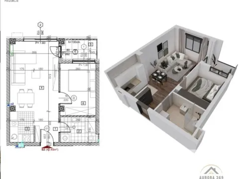 Prodaja, dvosoban stan, 42m², Telep, Novi Sad Sve Podlokacije