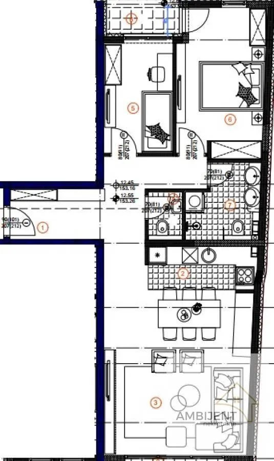 Prodaja, trosoban stan, 74m², Voždovac Sve Podlokacije, Beograd
