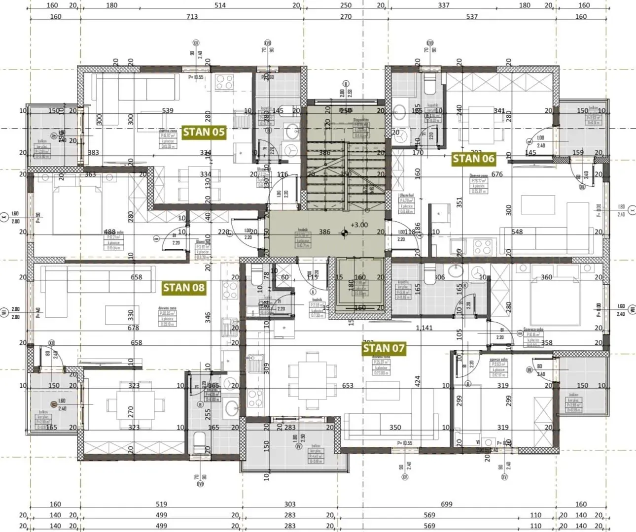 Sale, two bedroom apartment, 62m², Velika Plaža, Ulcinj