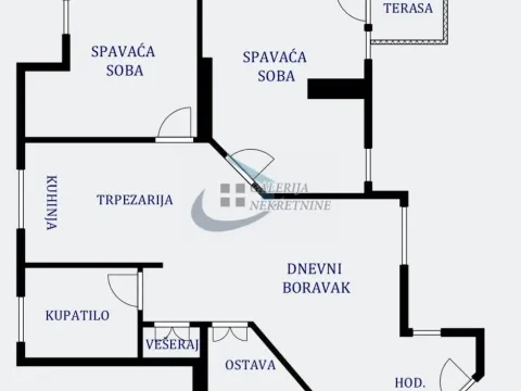Sale, three bedroom apartment, 78m², Stari Grad, Beograd - image 5
