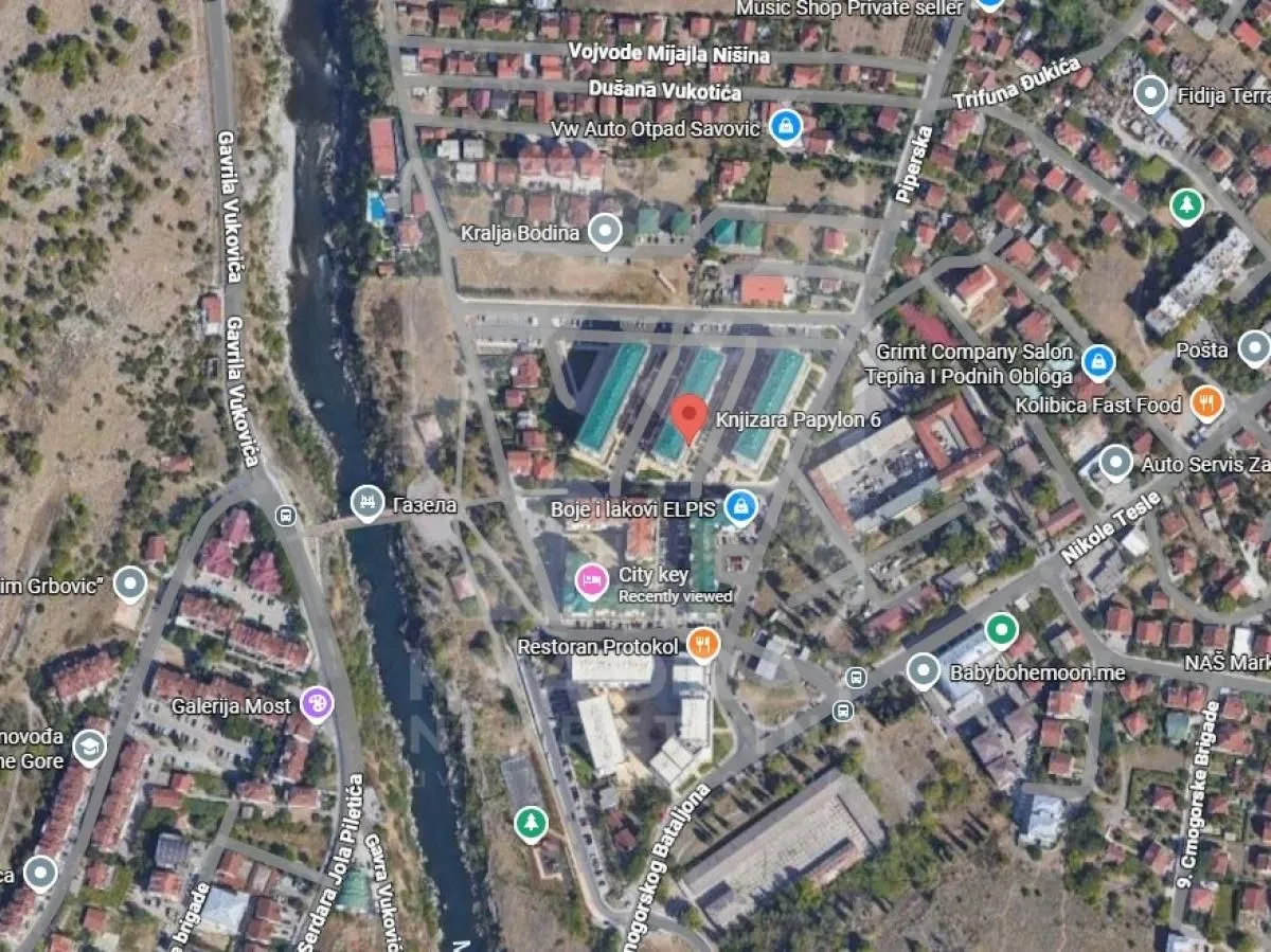 Rent, two bedroom apartment, 45m², City Kej, Podgorica