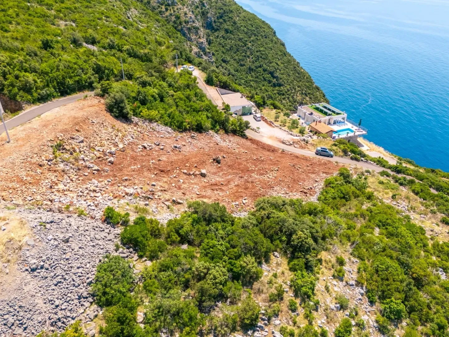 Prodaja, plac, 1066m², Zagora, Kotor