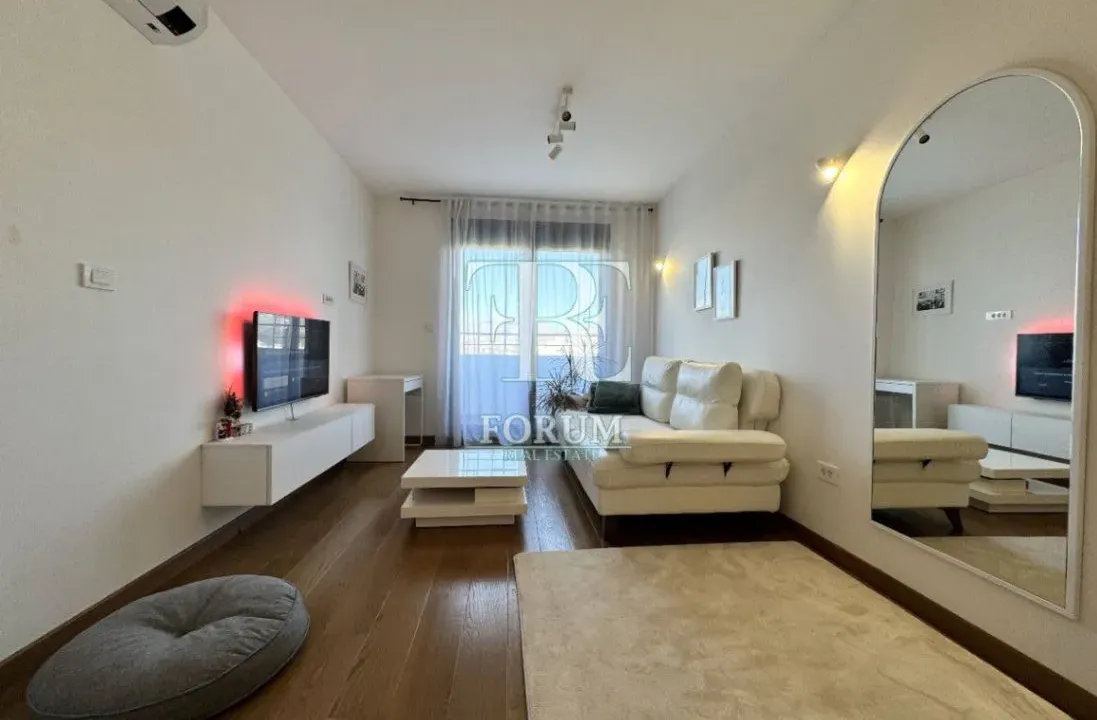 Izdavanje, jednosoban stan, 50m², Tološka šuma, Podgorica