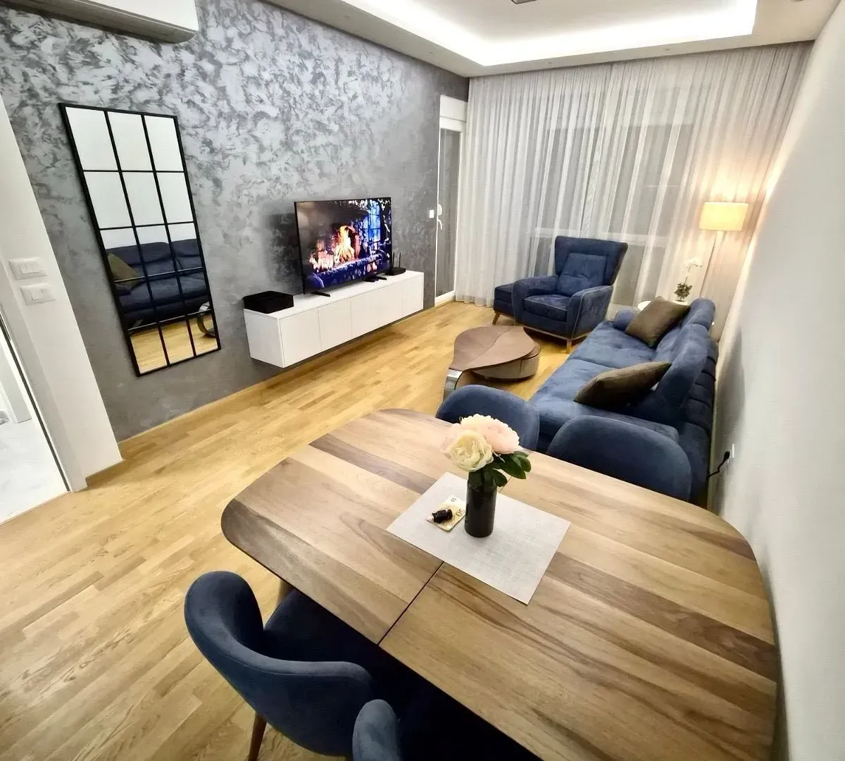 Izdavanje, jednosoban stan, 48m², Zabjelo, Podgorica