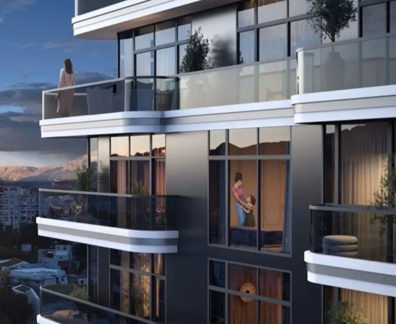 Prodaja, jednosoban stan, 55m², Centar, Bar