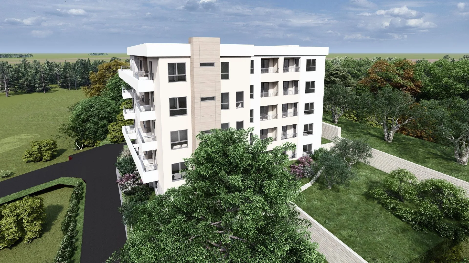 Sale, one bedroom apartment, 43m², Bečići, Budva