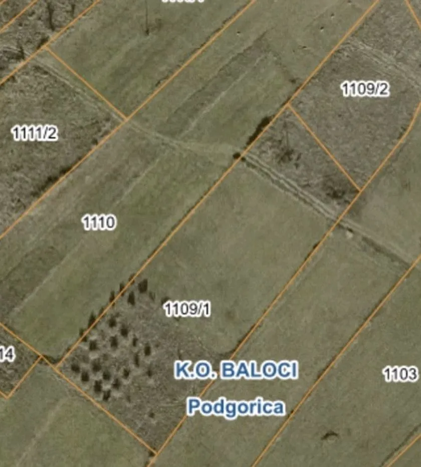 Prodaja, plac, 4700m², Komani, Podgorica