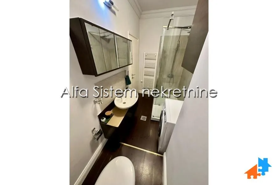 Rent, two bedroom apartment, 64m², Sava Mala, Beograd