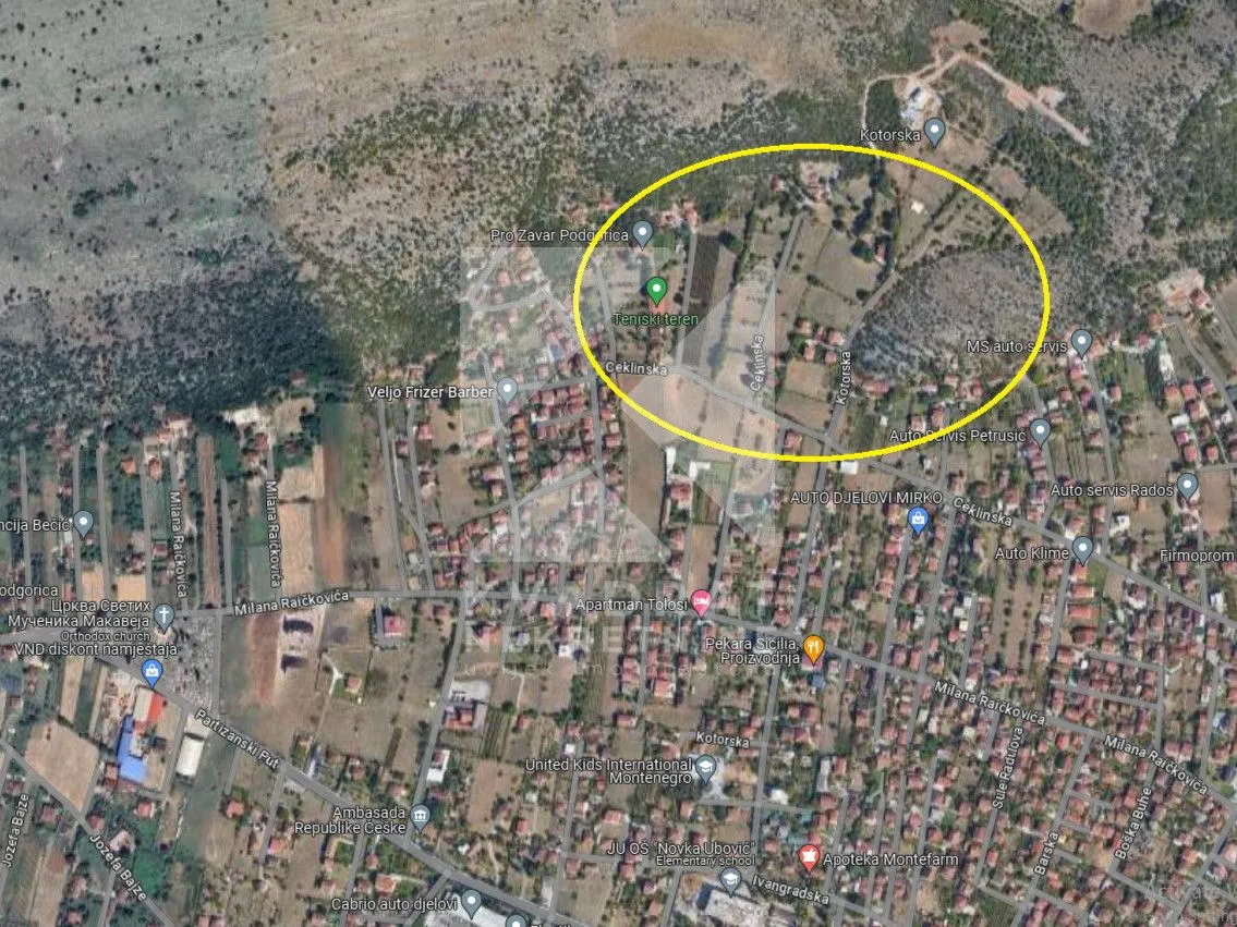 Prodaja, plac, 1800m², Tološi, Podgorica