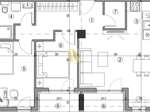 Prodaja, trosoban stan, 61m², Centar, Inđija - image 5
