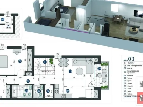 Prodaja, trosoban stan, 92m², Alibegovac, Petrovaradin - image 2