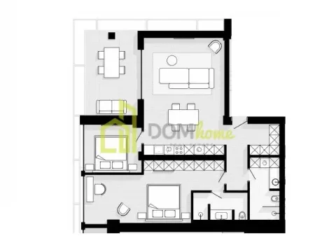 Sale, two bedroom apartment, 106m², Sveti Stefan, Budva - image 2