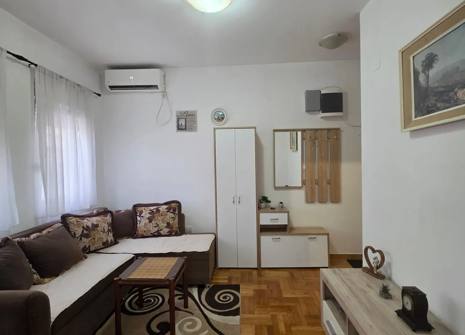 Rent, one bedroom apartment, 33m², Zabjelo, Podgorica