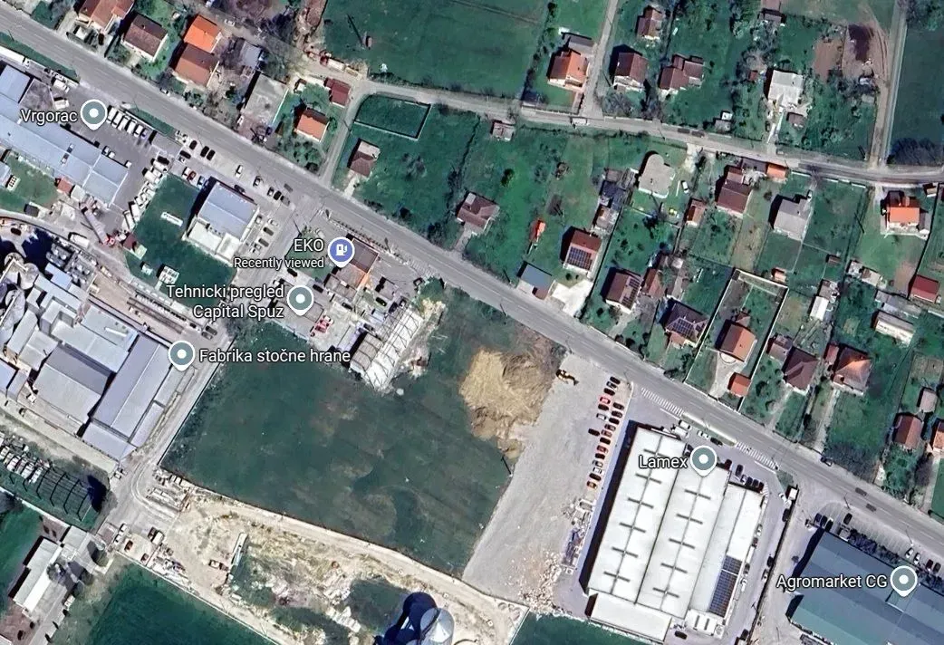 Prodaja, plac, 908m², Spuž, Danilovgrad