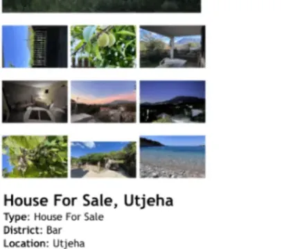 Prodaja, kuća, 60m², Utjeha, Bar