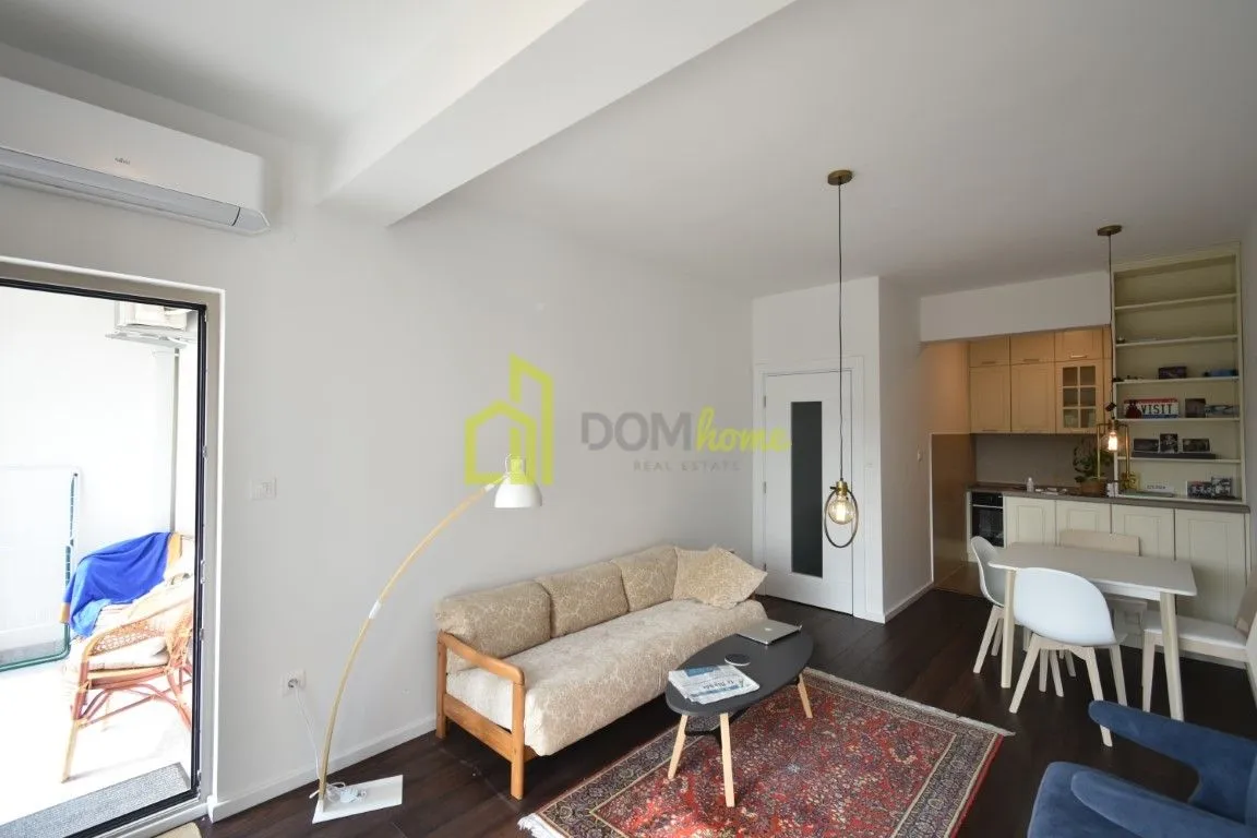 Rent, one bedroom apartment, 48m², Vezirov Most, Podgorica