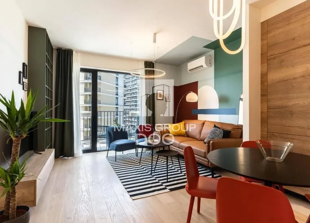 Izdavanje, dvosoban stan, 52m², Savski Venac, Beograd