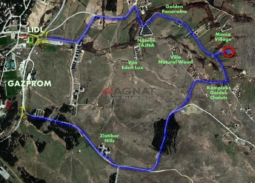 Prodaja, plac, 800m², Potoci, Zlatibor