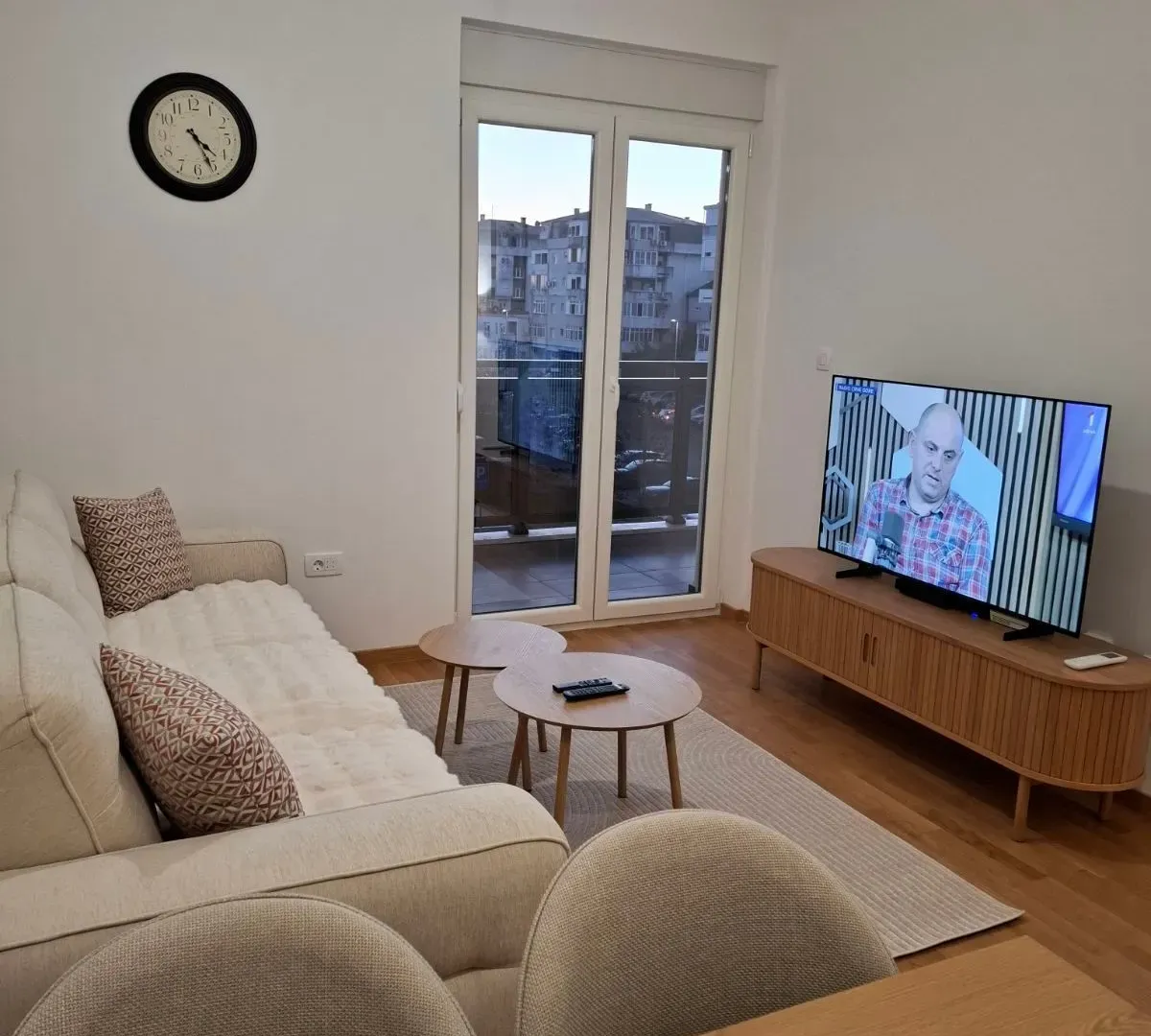 Rent, one bedroom apartment, 47m², Pobrežje, Podgorica