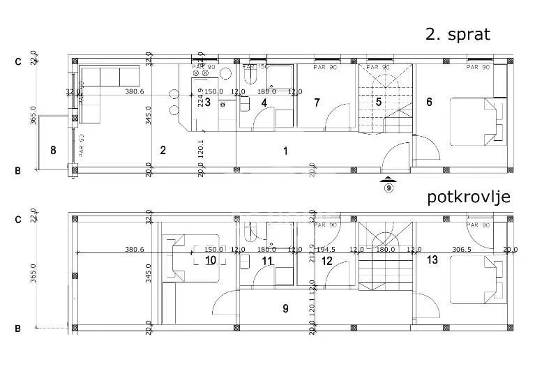Prodaja, stan, 92m², Zemun Gornji Grad, Zemun Sve Podlokacije