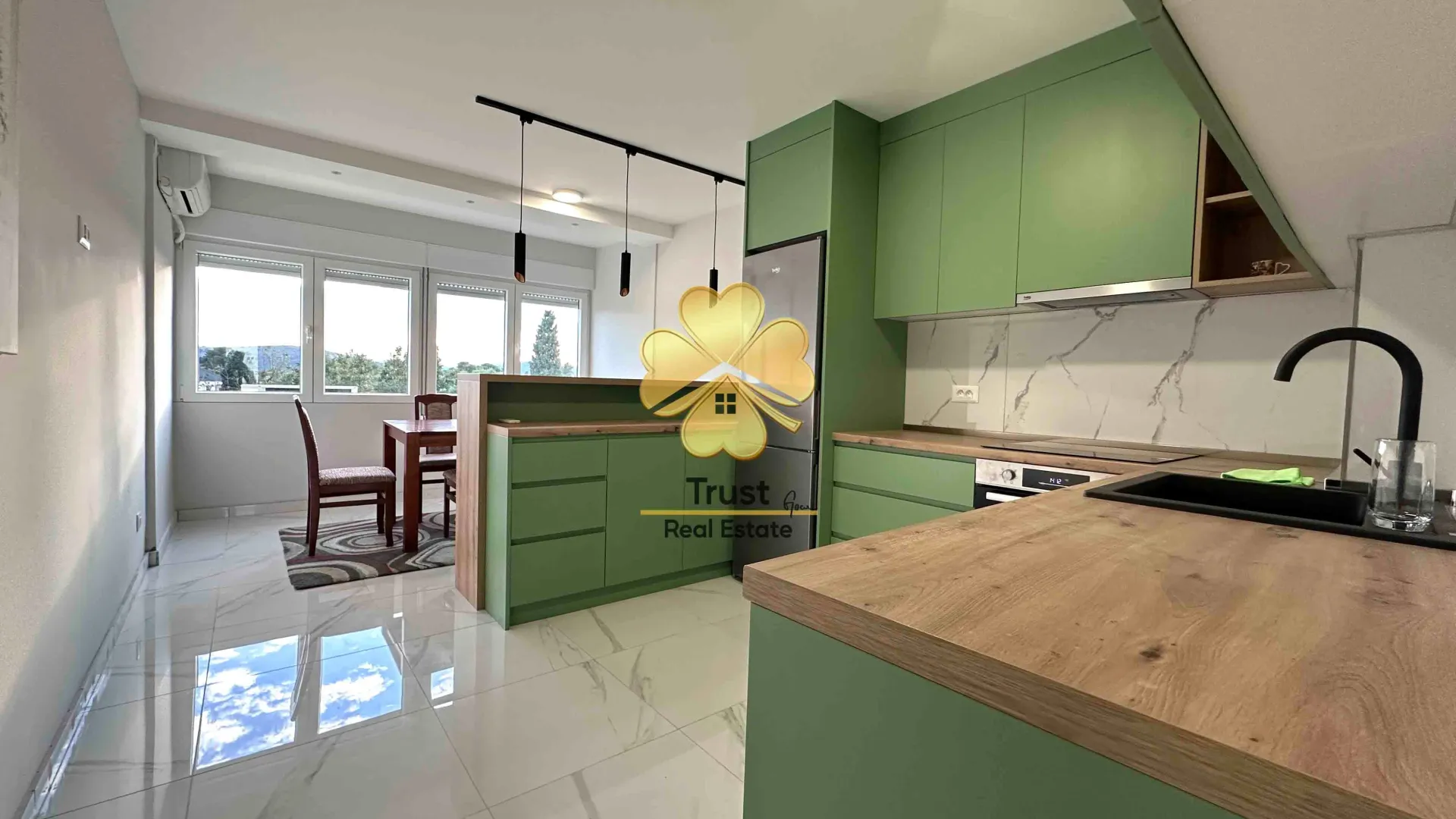 Rent, one bedroom apartment, 62m², Preko Morače, Podgorica