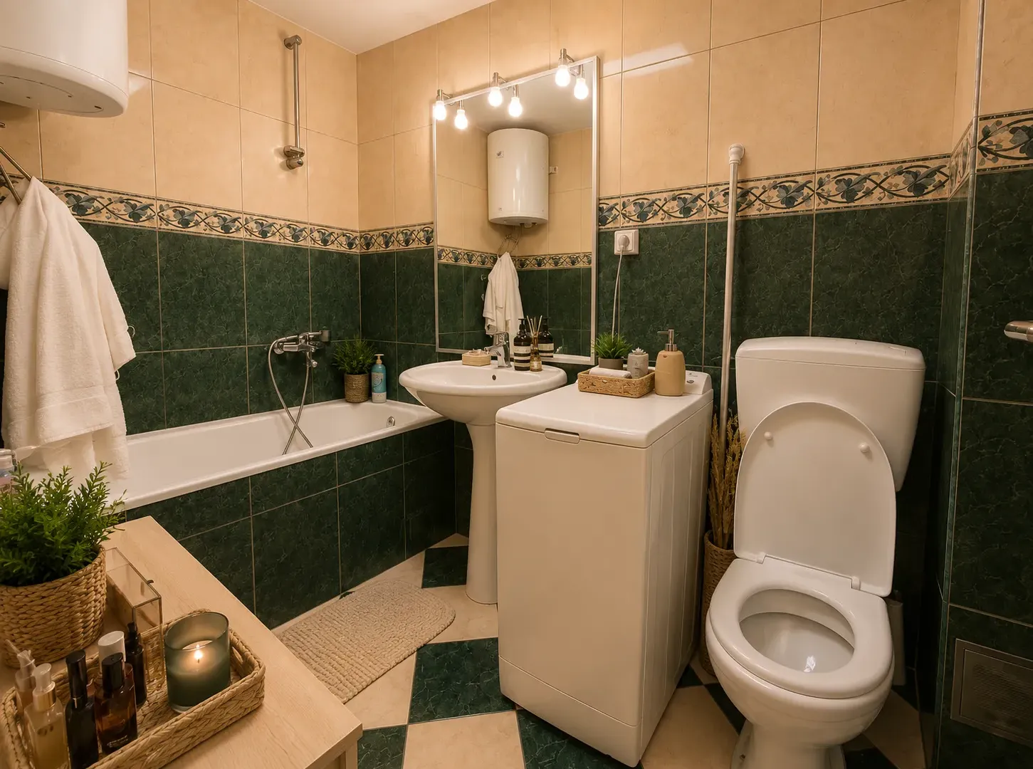 Rent, one bedroom apartment, 52m², Gorica C, Podgorica