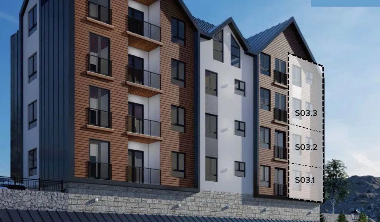 Sale, one bedroom apartment, 47m², Kolašin, Crna Gora