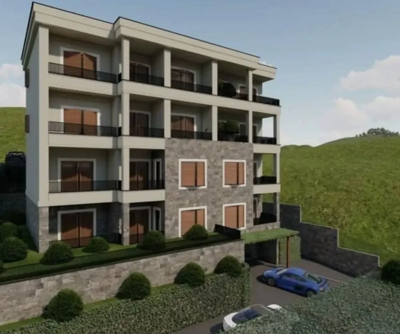 Prodaja, jednosoban stan, 42m², Kumbor, Herceg Novi