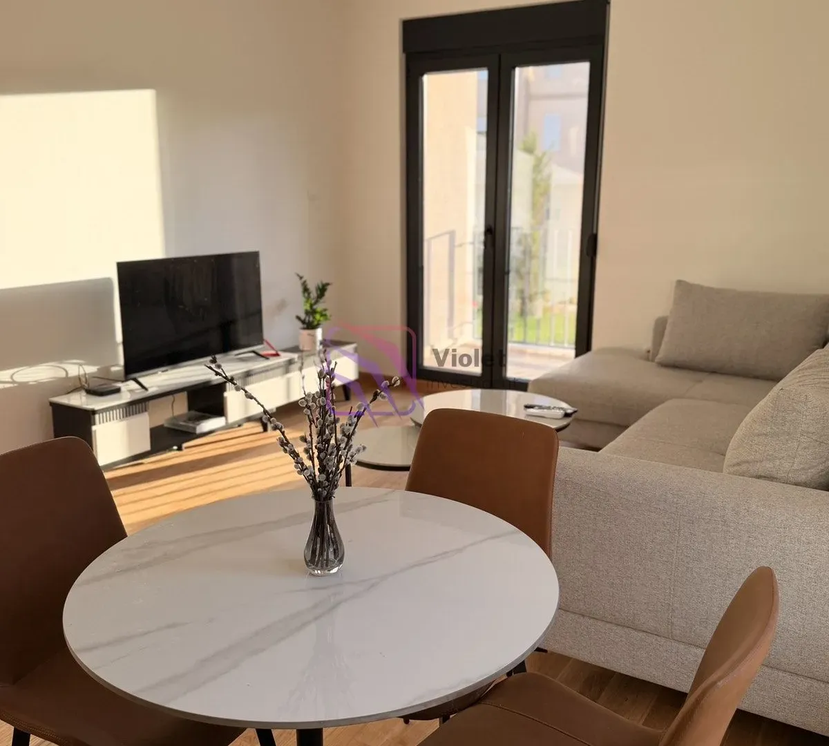 Rent, one bedroom apartment, 61m², Tološi, Podgorica
